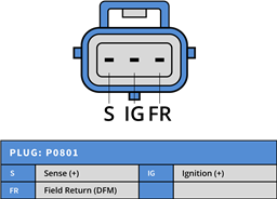 Lichtmaschine für Ford 140A NEU 104210-3210