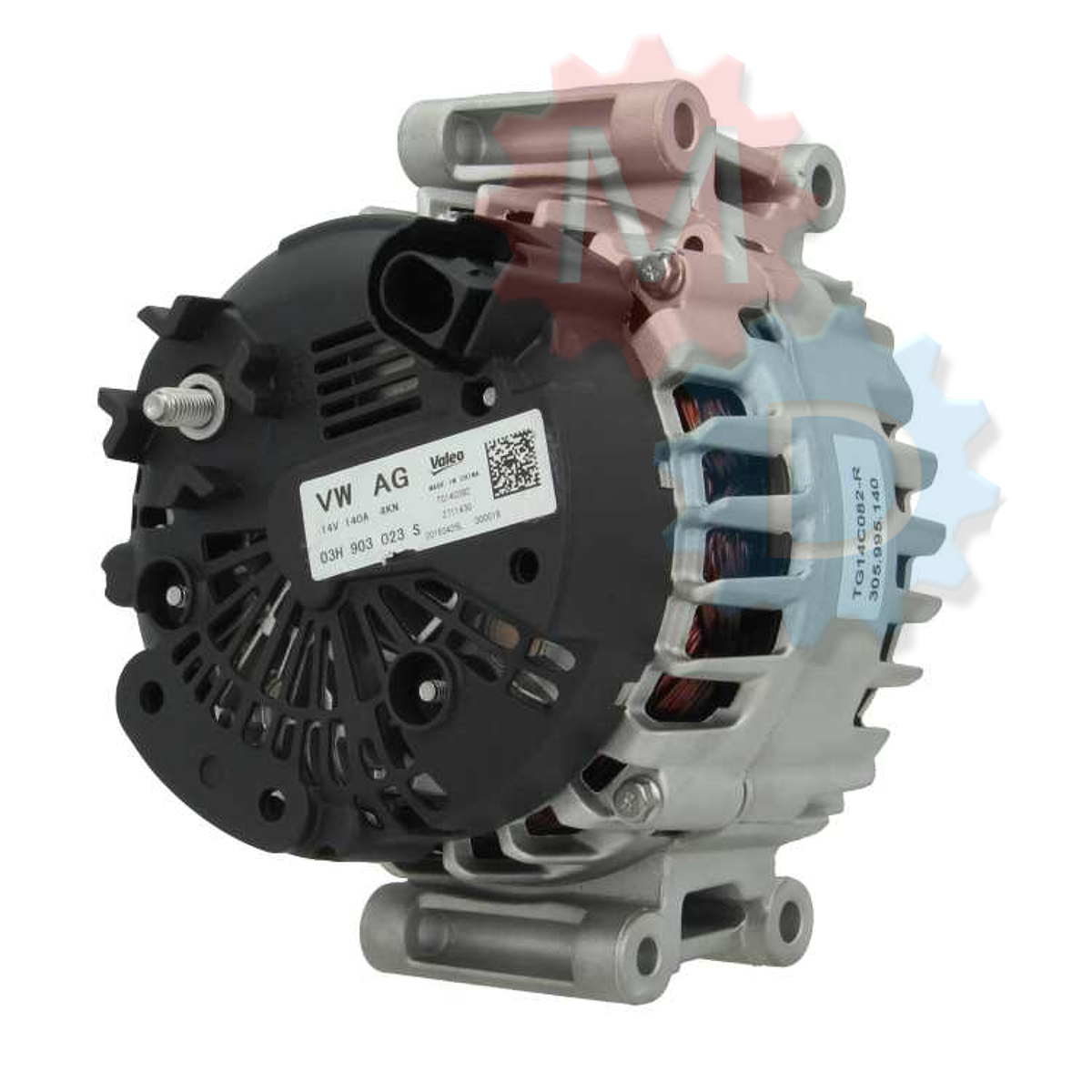 Lichtmaschine für Volkswagen 140A Original VALEO 03H903023S