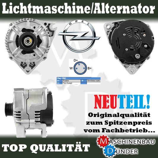 Lichtmaschine für Saab 9-3 120A Original BOSCH LRA02220